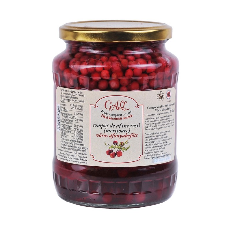 Lingonberry compote 720 ml